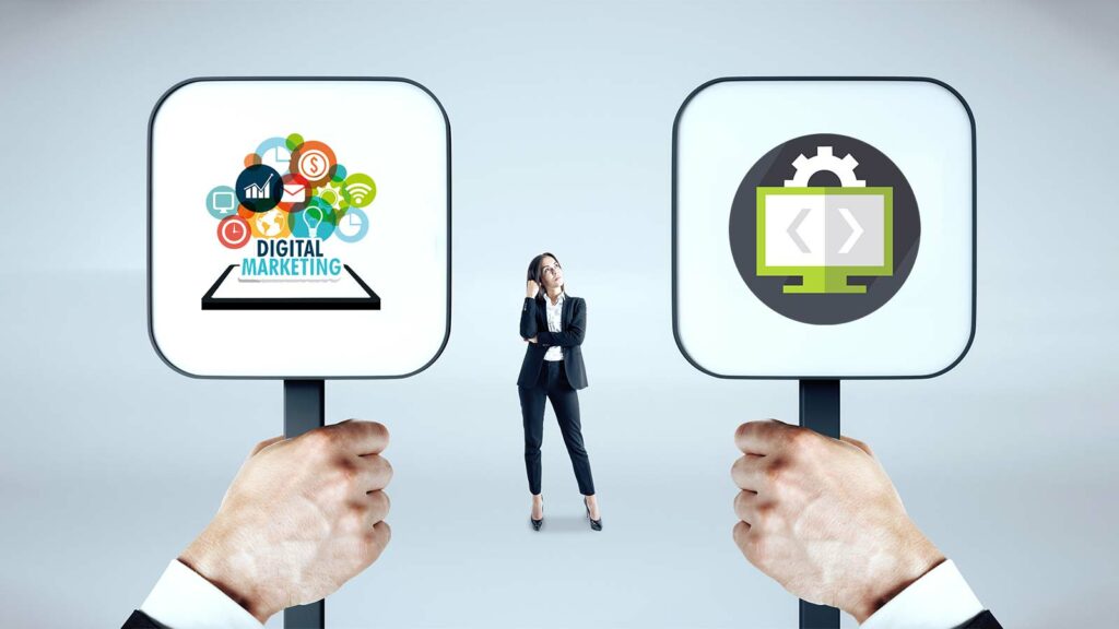 Are Digital Marketing and Web Development The Same