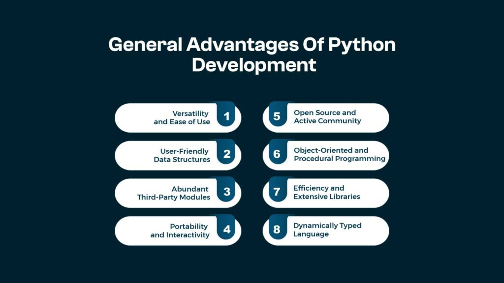 General Advantages Of Python Development